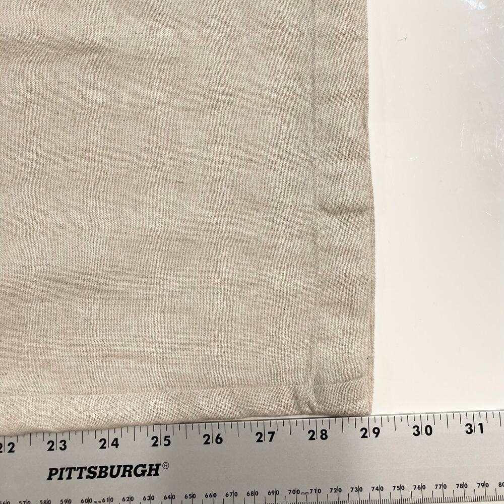 NWOT OLD NAVY Pants Women 2X Linen Cream/Beige Wide-Leg PullUp Pocket Drawstring - Picture 11 of 13